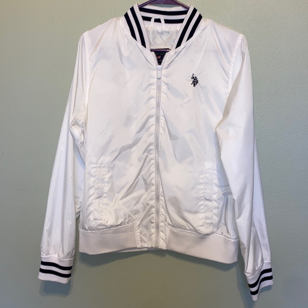 Womens U.S. polo assn. wind breaker jacket. Medium